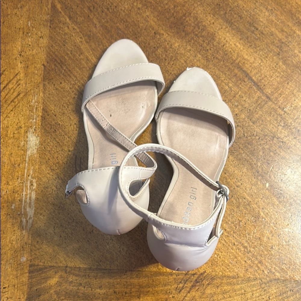 Madden Girl Beige Strappy Sandals